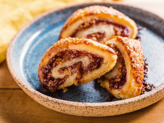 Raspberry Walnut Rugelach